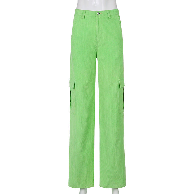 Corduroy Y2K Trousers 90S