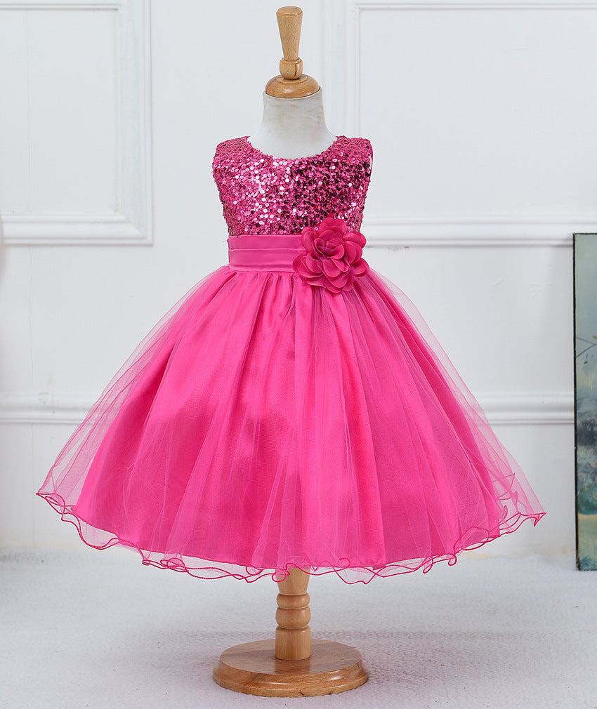 Baby Sequin Princess Dress
