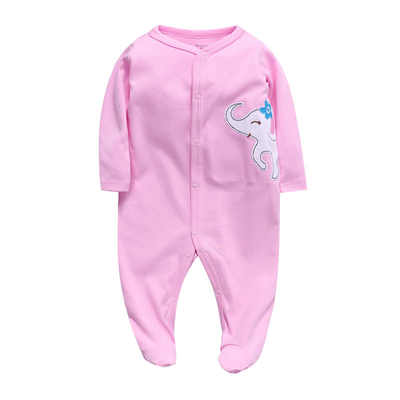 Einteilige Babykleidung aus Baumwolle 