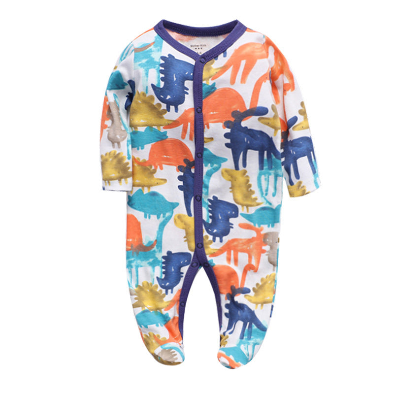 Einteilige Babykleidung aus Baumwolle 