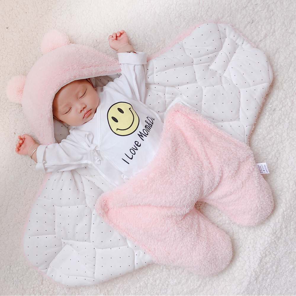 Babyschlafsack Winter Wickeldecke