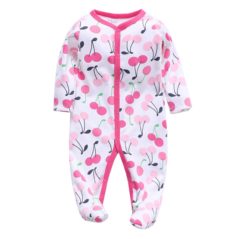 Einteilige Babykleidung aus Baumwolle 