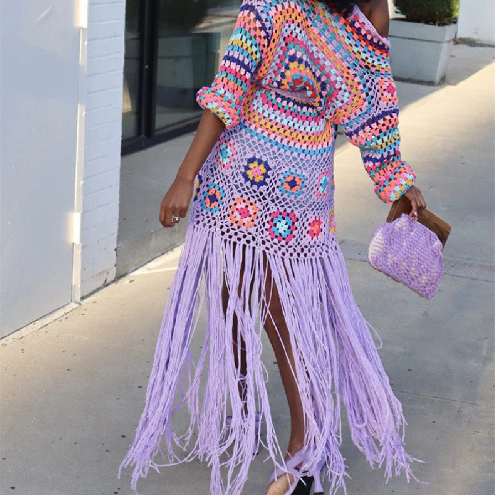 Handmade Crochet Beach Cover-up