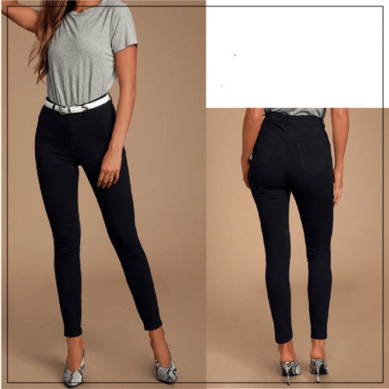High waist printed leggings jeans
