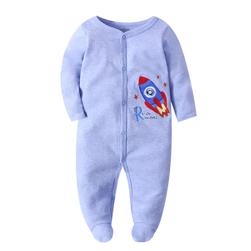 Einteilige Babykleidung aus Baumwolle 