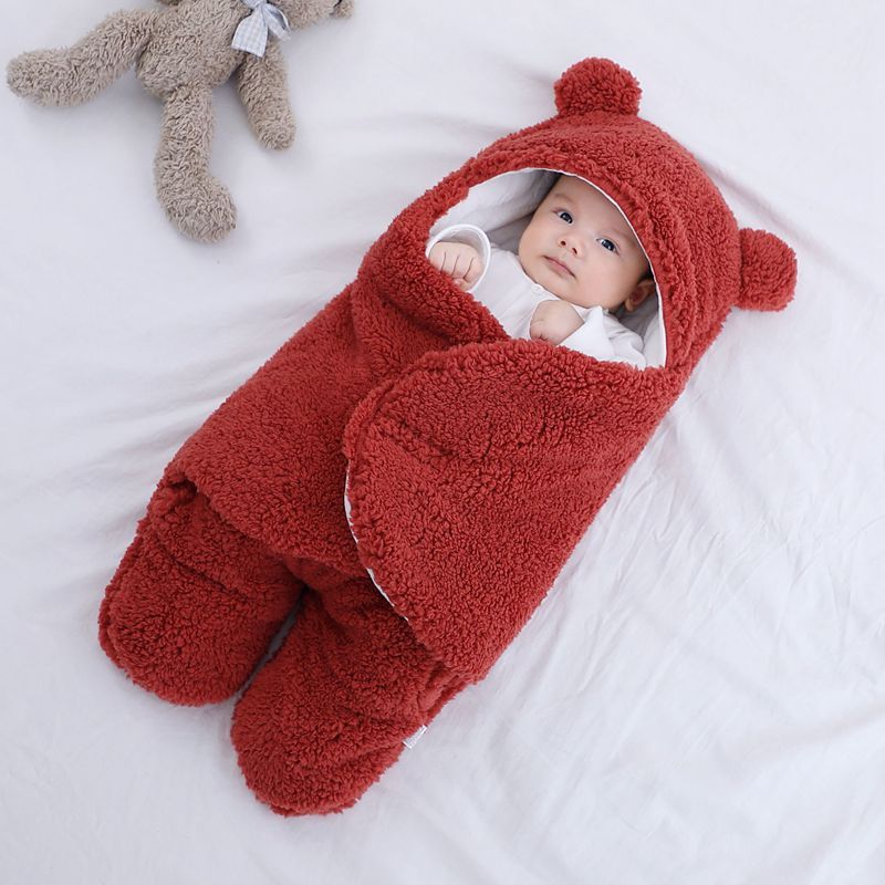 Babyschlafsack Winter Wickeldecke