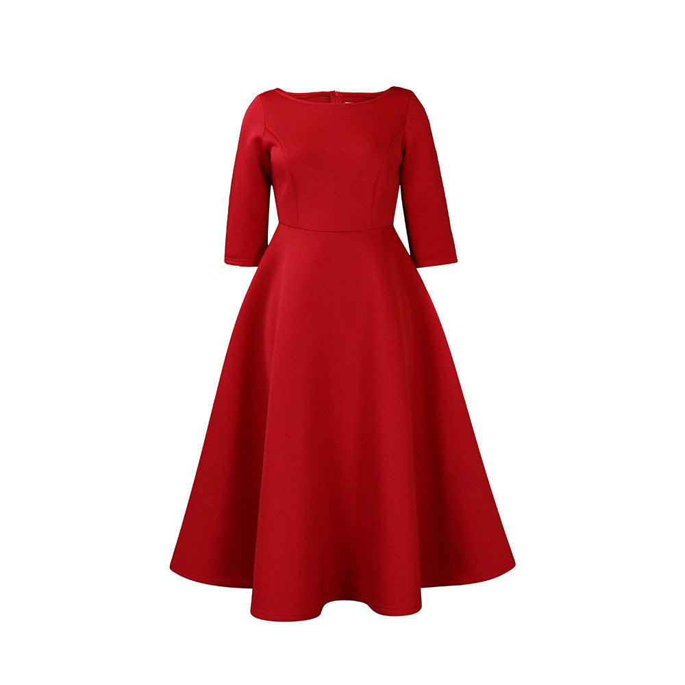 Formal Knee-length Elegant dress