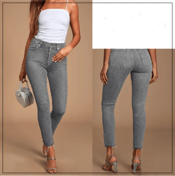 High waist printed leggings jeans