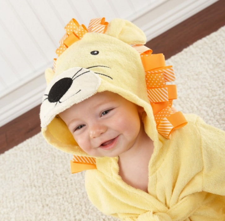 Cartoon Cute Animal Baby Bathrobes
