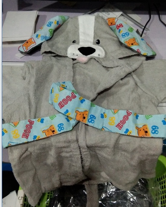 Cartoon Cute Animal Baby Bathrobes