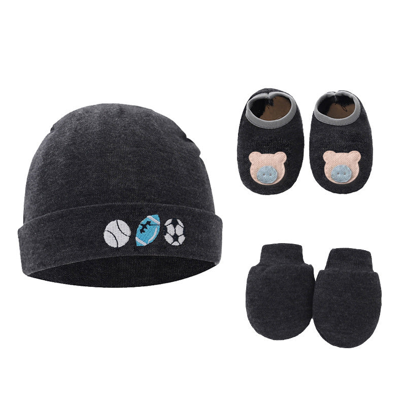 Baby Baumwollhandschuhe, Fußstulpen Baby