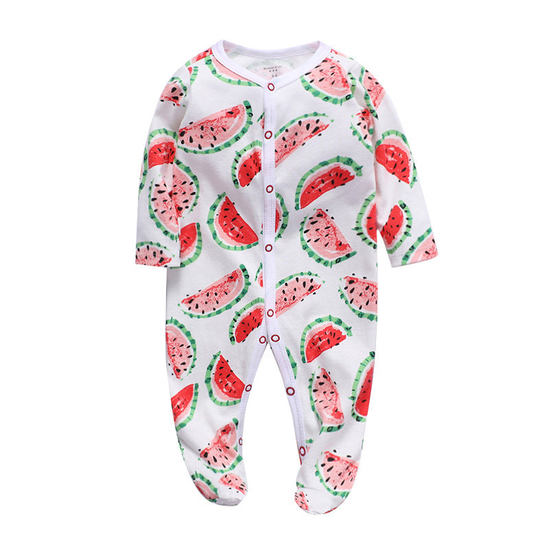 Einteilige Babykleidung aus Baumwolle 