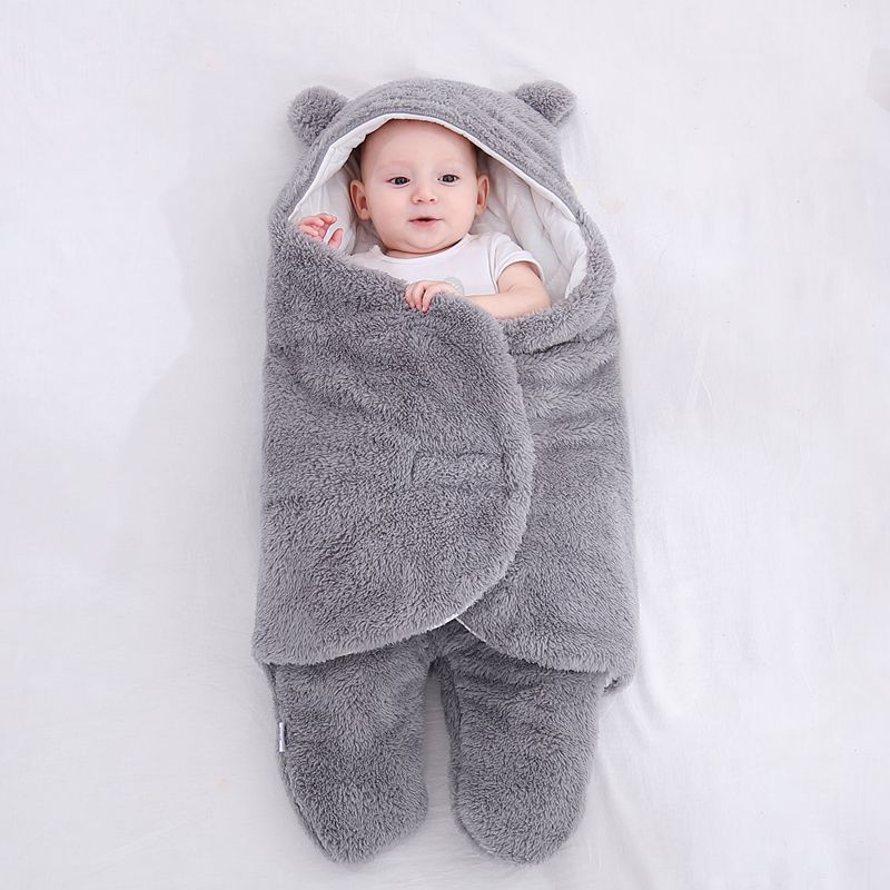 Babyschlafsack Winter Wickeldecke