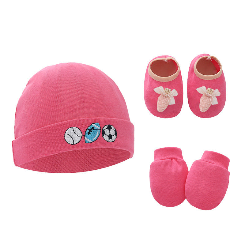 Baby Baumwollhandschuhe, Fußstulpen Baby