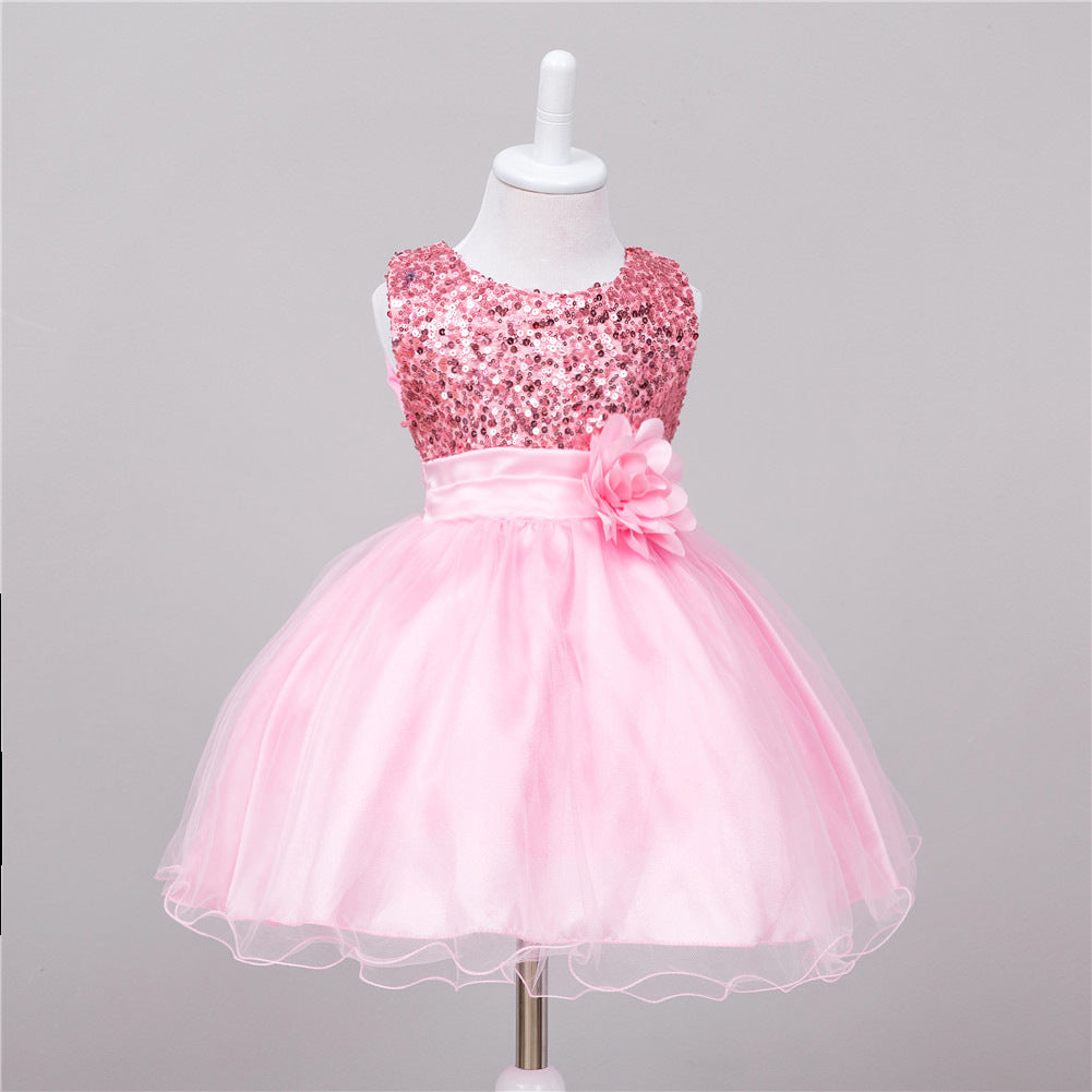 Baby Sequin Princess Dress