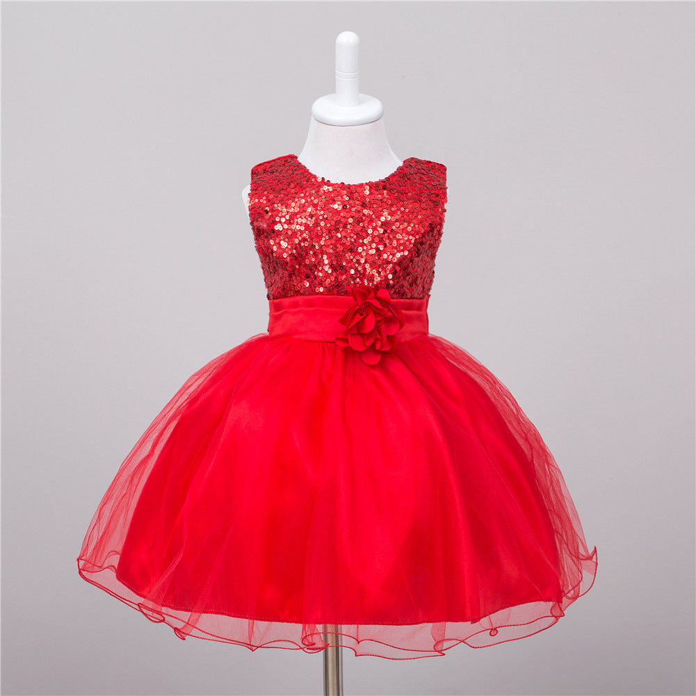 Baby Sequin Princess Dress