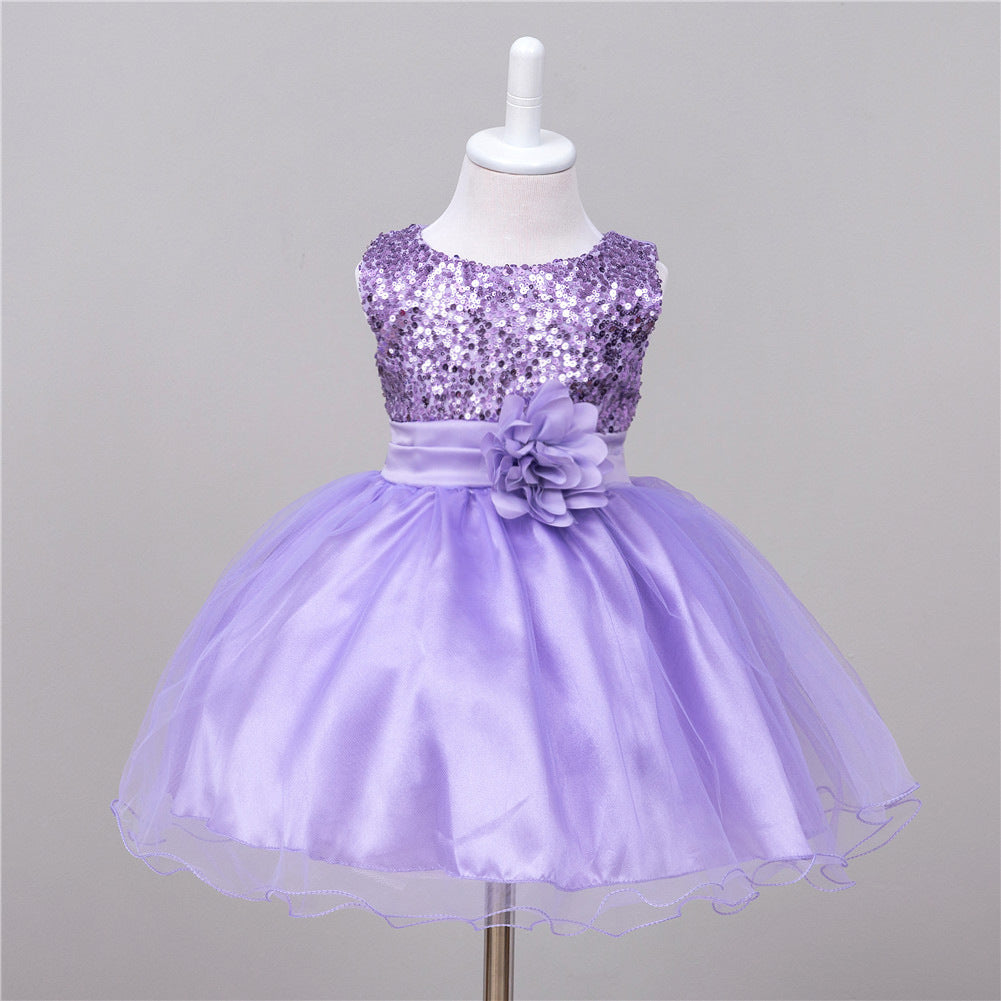 Baby Sequin Princess Dress