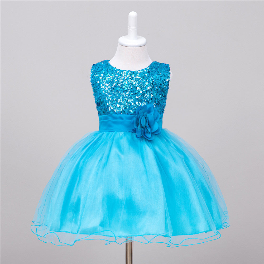 Baby Sequin Princess Dress