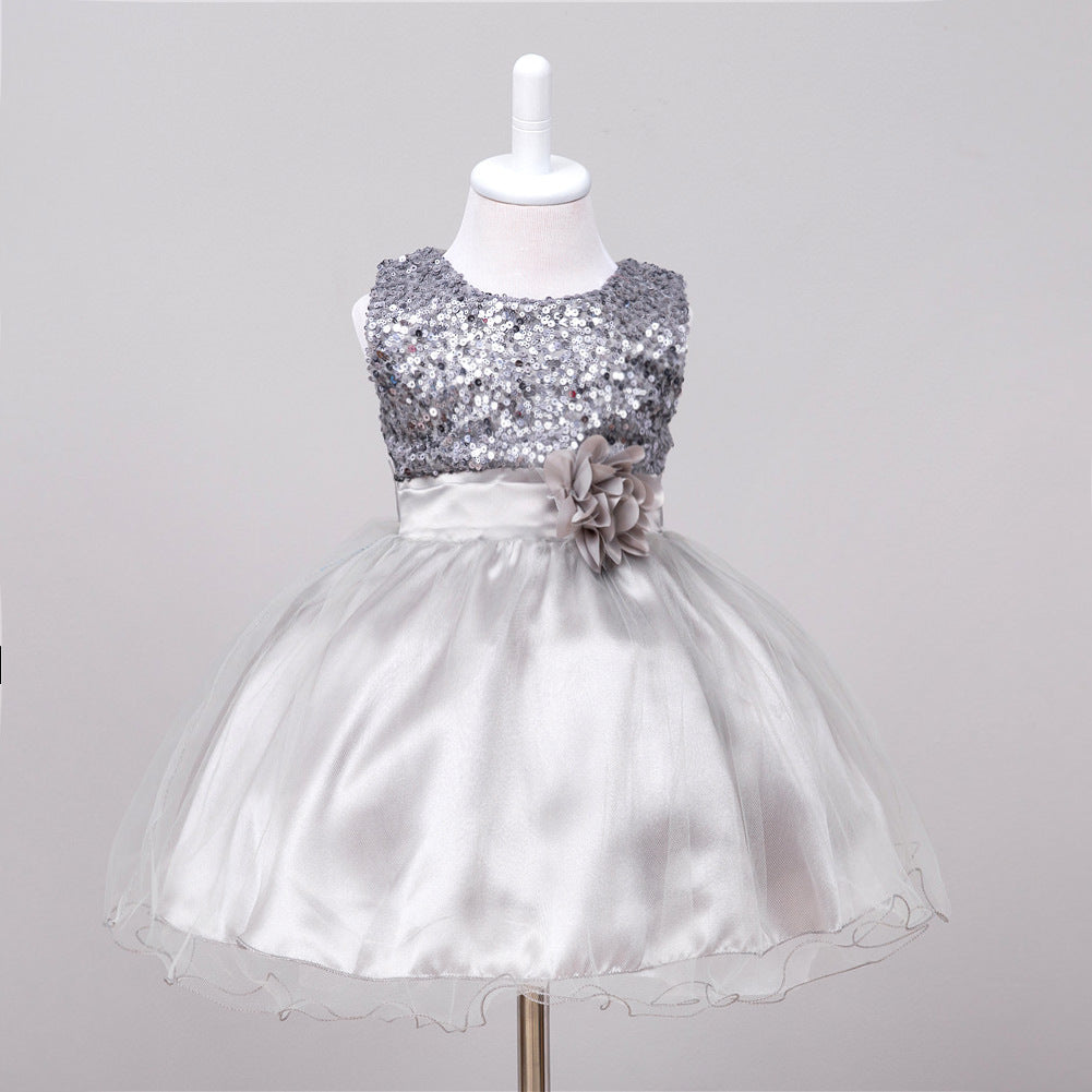 Baby Sequin Princess Dress