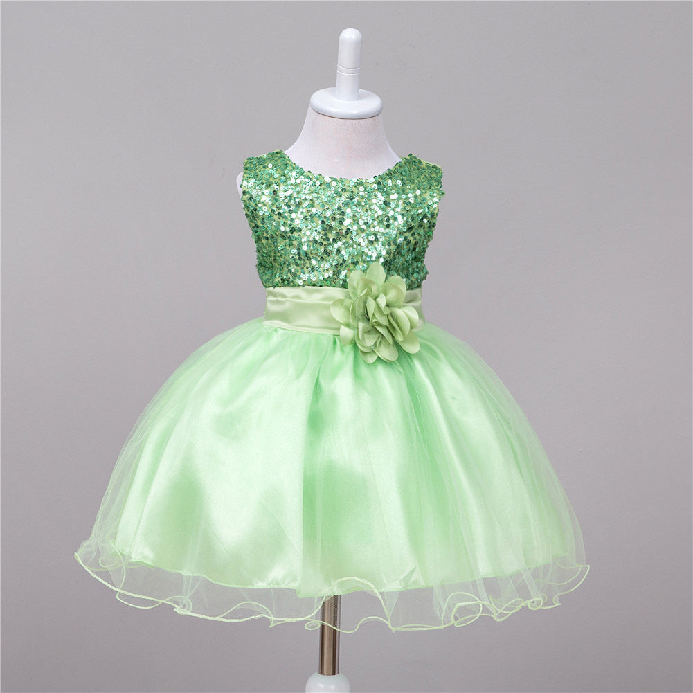 Baby Sequin Princess Dress