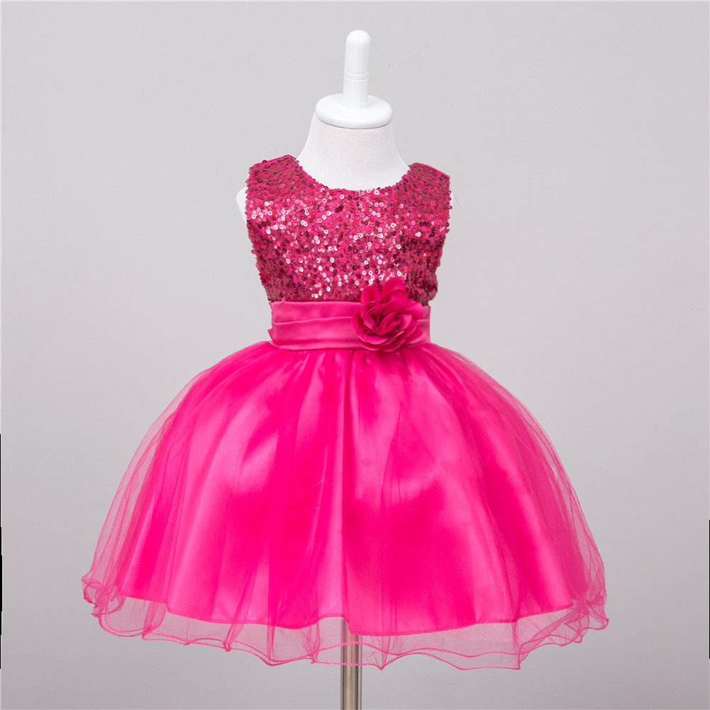 Baby Sequin Princess Dress