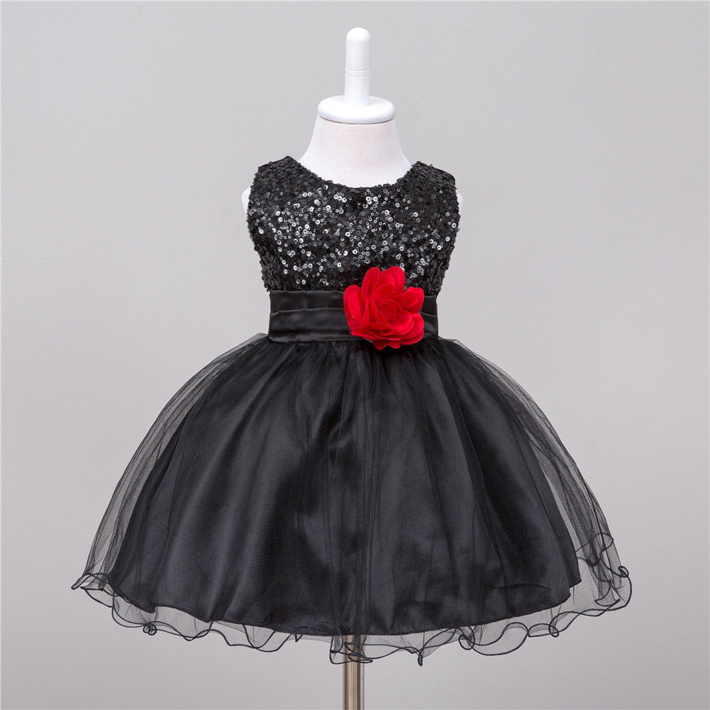 Baby Sequin Princess Dress