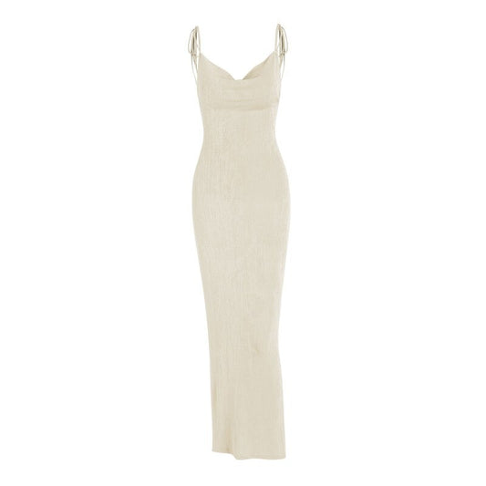 Cowl Back Dress