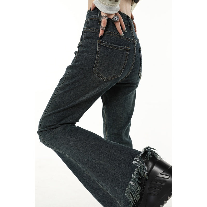 Vintage Blue Jeans Frayed ends
