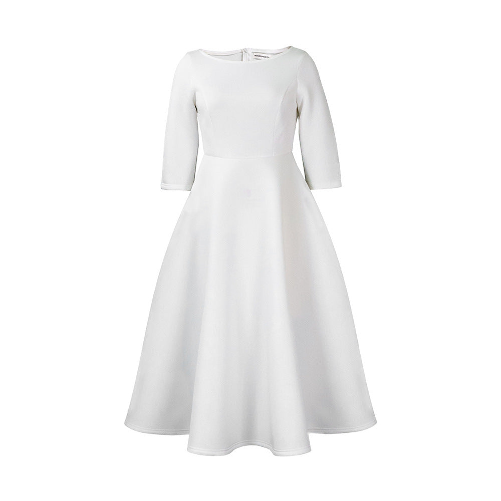 Formal Knee-length Elegant dress