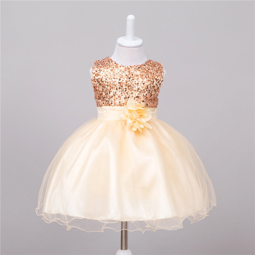 Baby Sequin Princess Dress