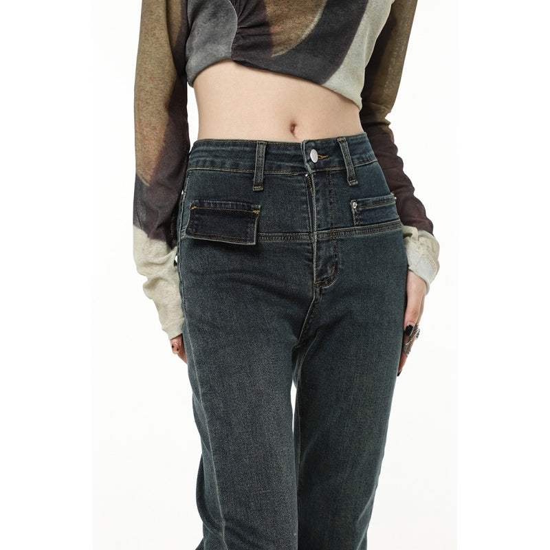 Vintage Blue Jeans Frayed ends