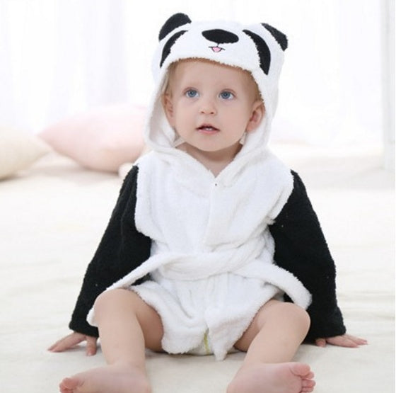 Cartoon Cute Animal Baby Bathrobes