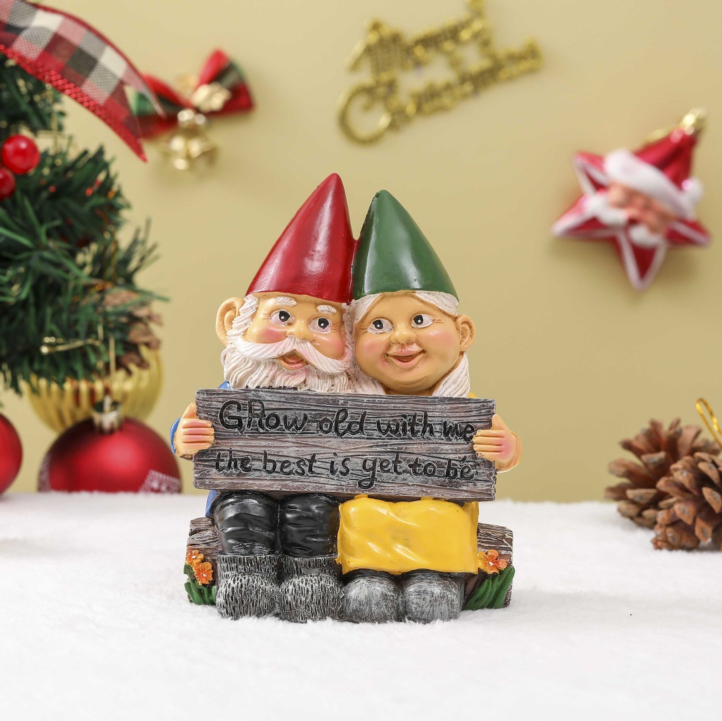 Couple Embracing Love Small Decoration Resin