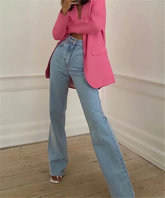 Denim blue wash jeans