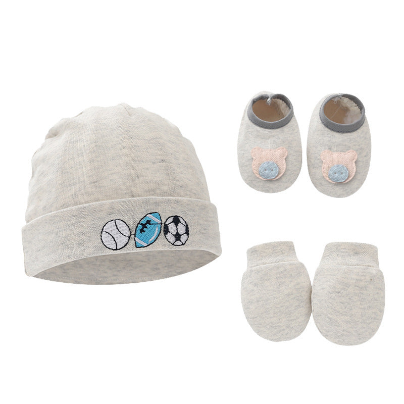 Baby Baumwollhandschuhe, Fußstulpen Baby