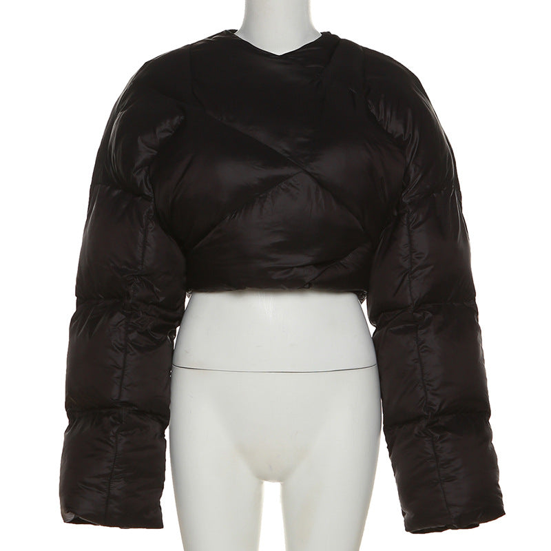 Fashion Street Shooting Thickened Short Jacket