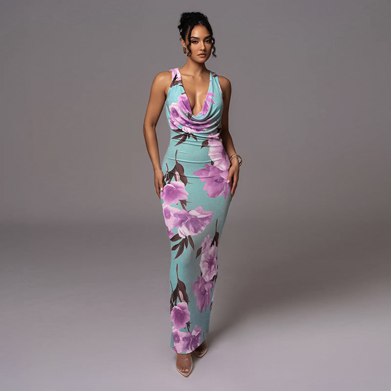 Kleid mit Blumenmuster