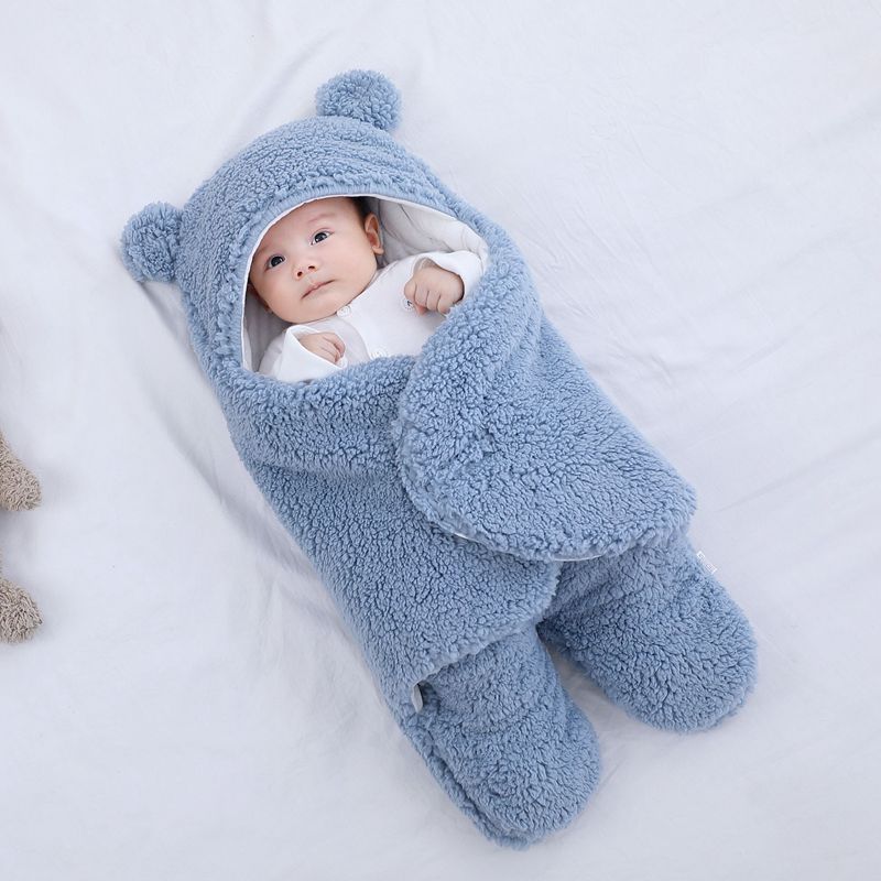 Babyschlafsack Winter Wickeldecke