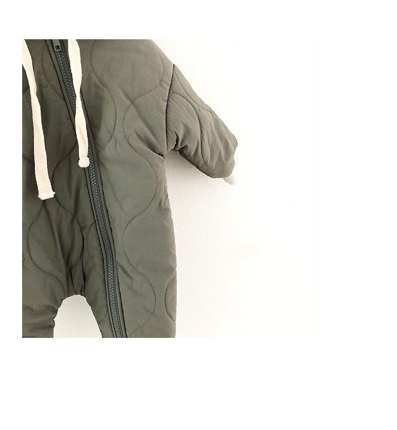 Ropa de paseo acolchada para bebé con mono tipo kumpsuit