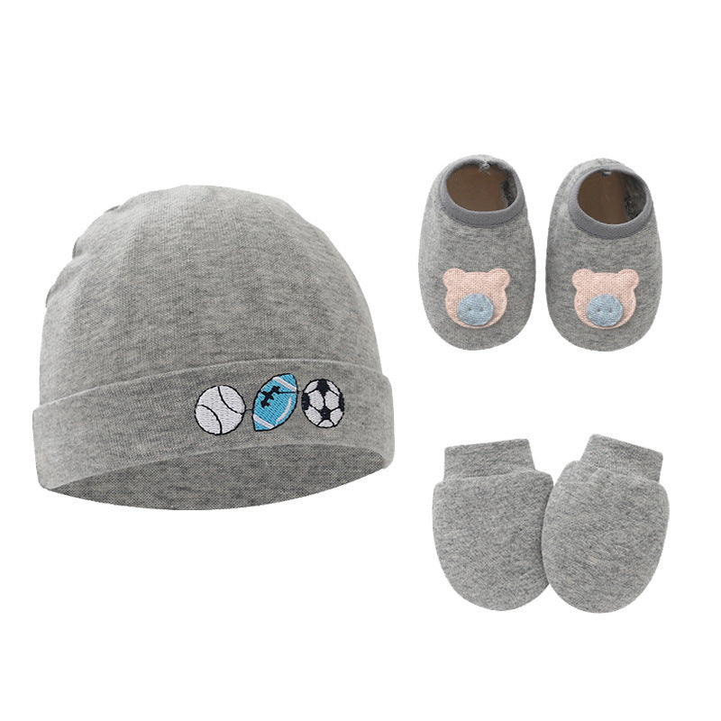 Baby Baumwollhandschuhe, Fußstulpen Baby