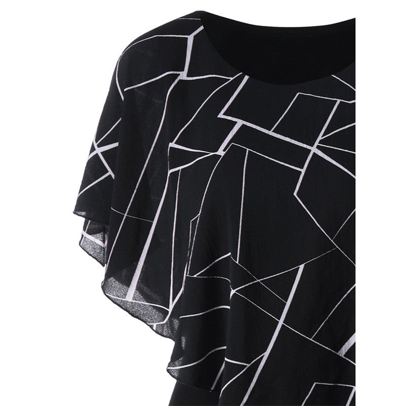 Patchwork Casual Dresses