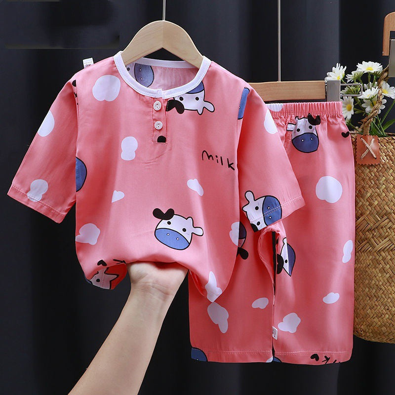 Digital print Cotton Silk Baby Clothes
