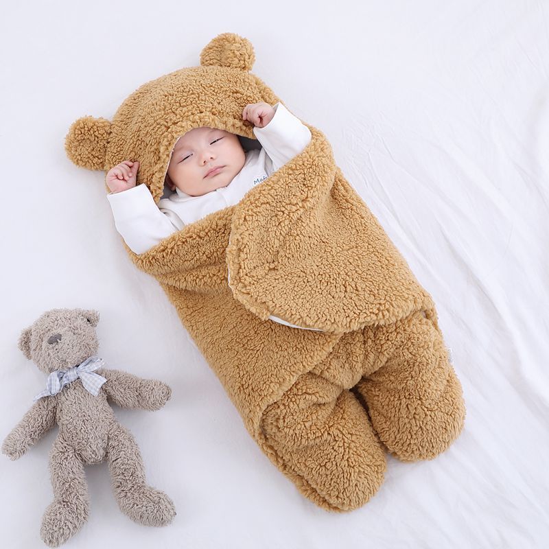 Babyschlafsack Winter Wickeldecke