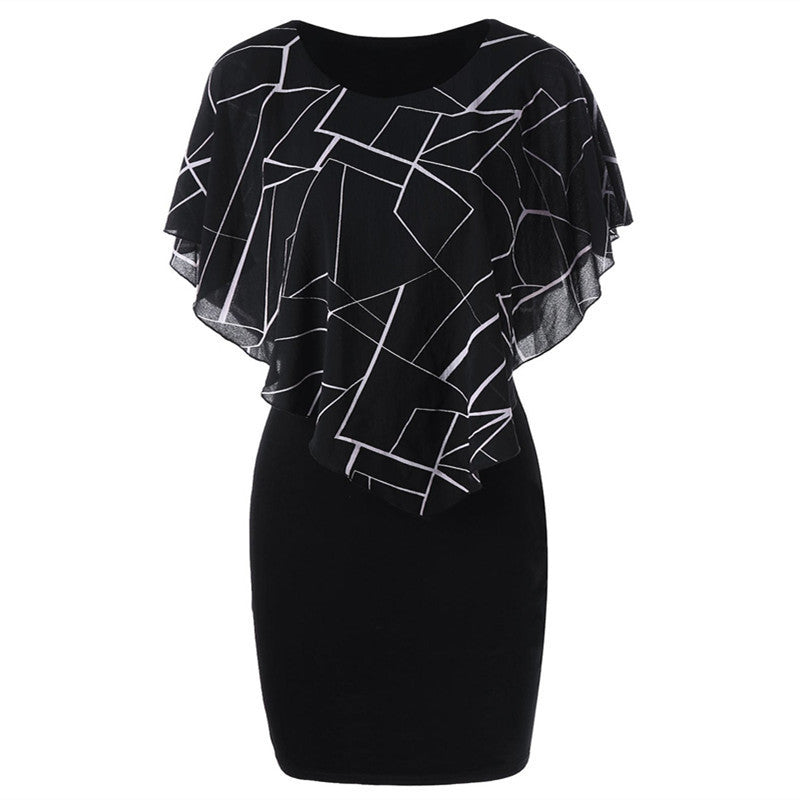 Patchwork Casual Dresses