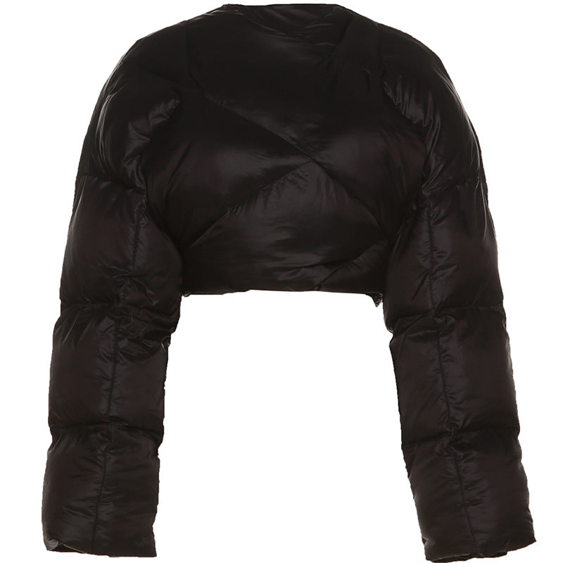 Fashion Street Shooting Thickened Short Jacket
