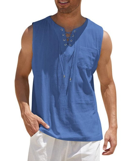 Summer Tank Vest Men Shirt