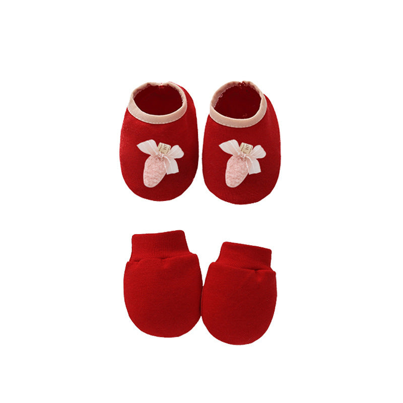 Baby Baumwollhandschuhe, Fußstulpen Baby