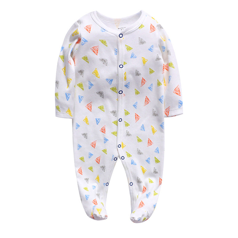 Einteilige Babykleidung aus Baumwolle 