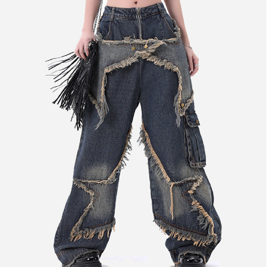 Gerade geschnittene, lässige Jeans von Heavy Industry