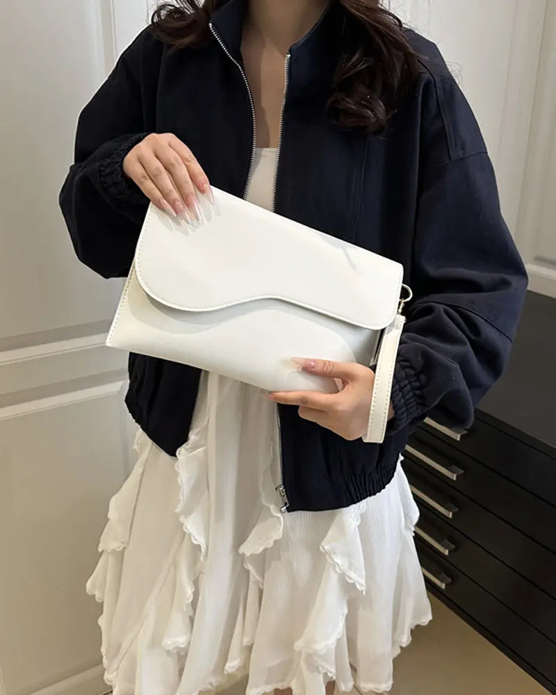 Leather Clutch Purses Wallet Wristlet Handbags